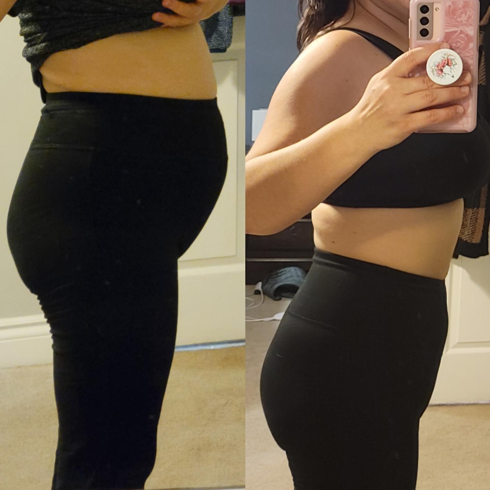 Antes e depois de Camila V.